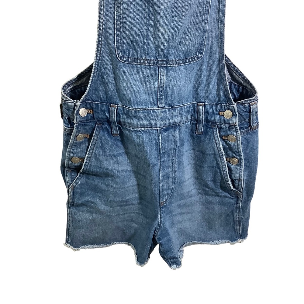 Madewell Adirondack Short Overall Denim - Picture 3 of 10